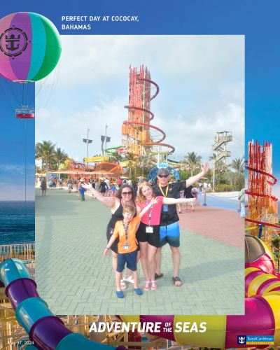 Making memories at Perfect Day at Coco Cay!